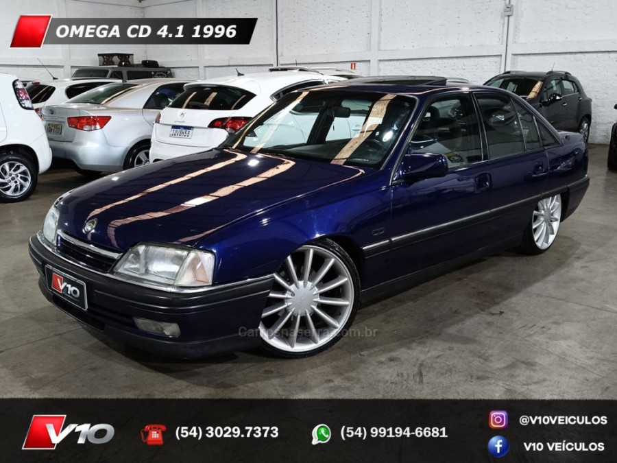 CHEVROLET - OMEGA - 1995/1996 - Azul - R$ 53.900,00