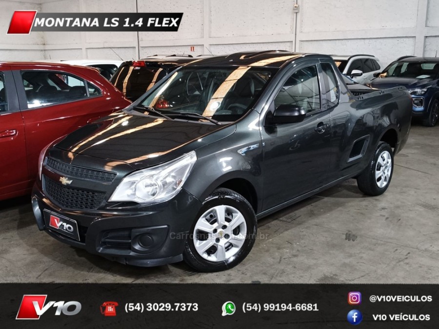 CHEVROLET - MONTANA - 2016/2017 - Cinza - R$ 51.900,00