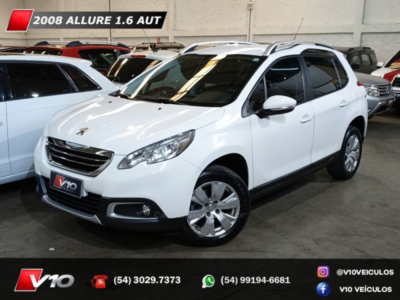 PEUGEOT - 2008 - 2016/2017 - Branca - R$ 55.900,00