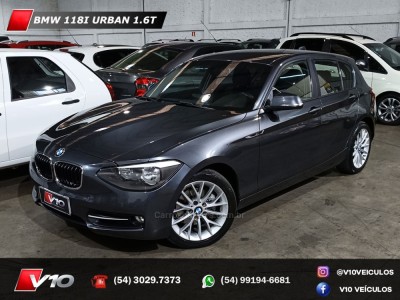 BMW - 118I - 2013/2014 - Cinza - R$ 76.900,00