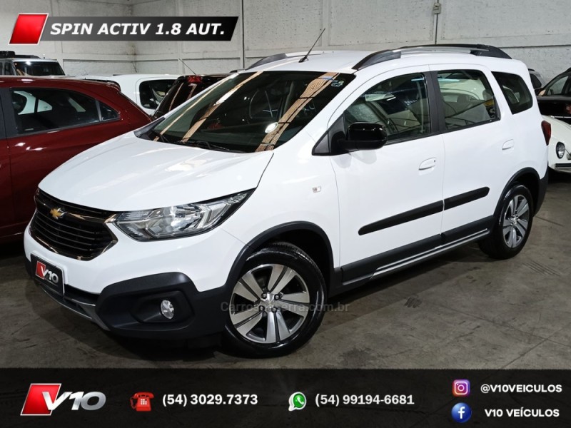 CHEVROLET - SPIN - 2019/2020 - Branca - R$ 76.900,00