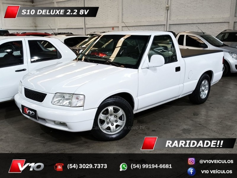 CHEVROLET - S10 - 1995/1996 - Branca - R$ 49.900,00