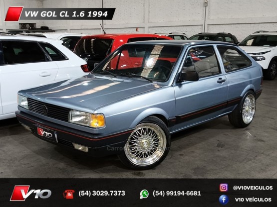 VOLKSWAGEN - GOL - 1993/1994 - Azul - R$ 28.900,00