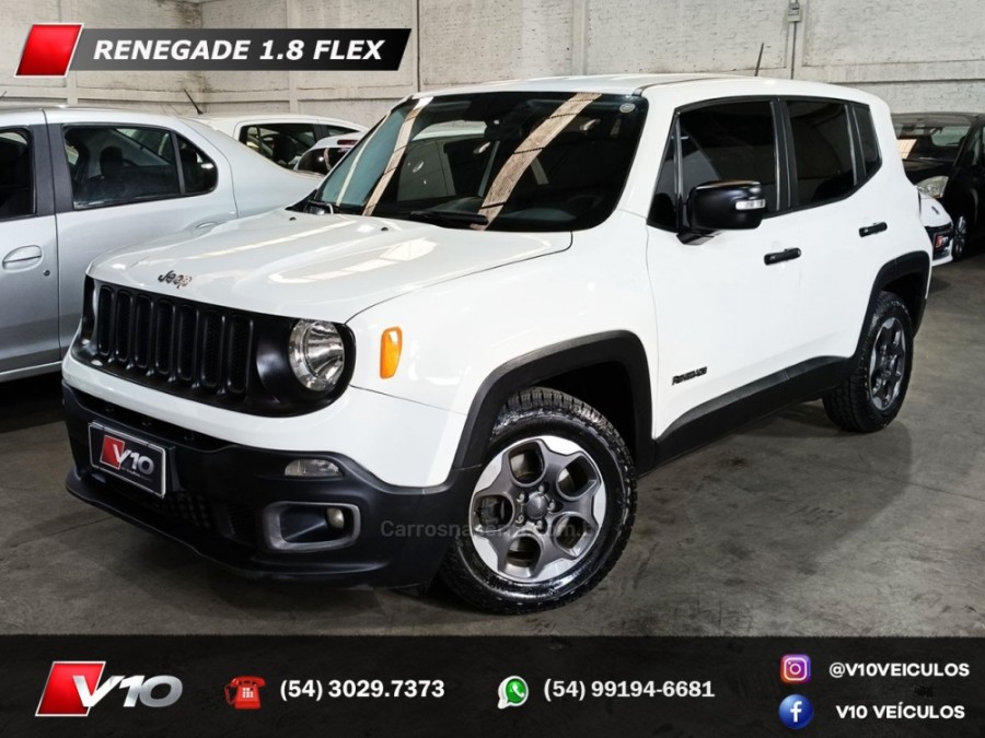 JEEP - RENEGADE - 2018/2018 - Branca - R$ 69.900,00