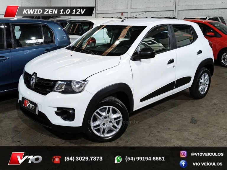 RENAULT - KWID - 2019/2019 - Branca - R$ 37.900,00
