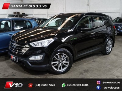 HYUNDAI - SANTA FÉ - 2014/2015 - Preta - R$ 91.900,00
