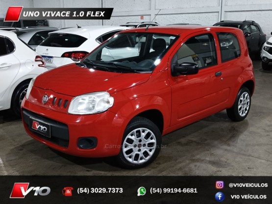 FIAT - UNO - 2012/2013 - Vermelha - R$ 26.900,00