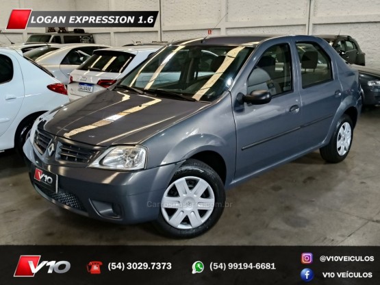 RENAULT - LOGAN - 2008/2009 - Cinza - R$ 24.900,00
