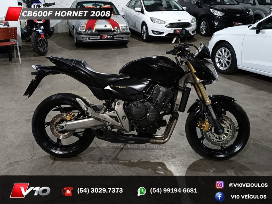 HONDA - CB 600F - 2008/2008 - Preta - R$ 32.900,00