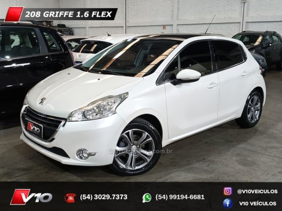 PEUGEOT - 208 - 2014/2014 - Branca - R$ 43.900,00