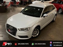 AUDI - A3 - 2015/2016 - Branca - R$ 82.900,00