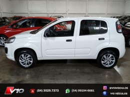 FIAT - UNO - 2020/2021 - Branca - R$ 48.900,00