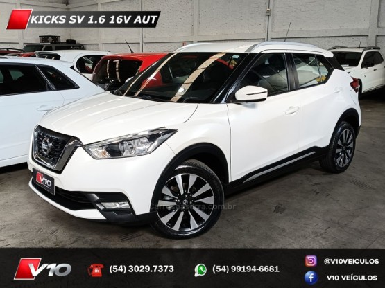 NISSAN - KICKS - 2017/2018 - Branca - R$ 78.900,00