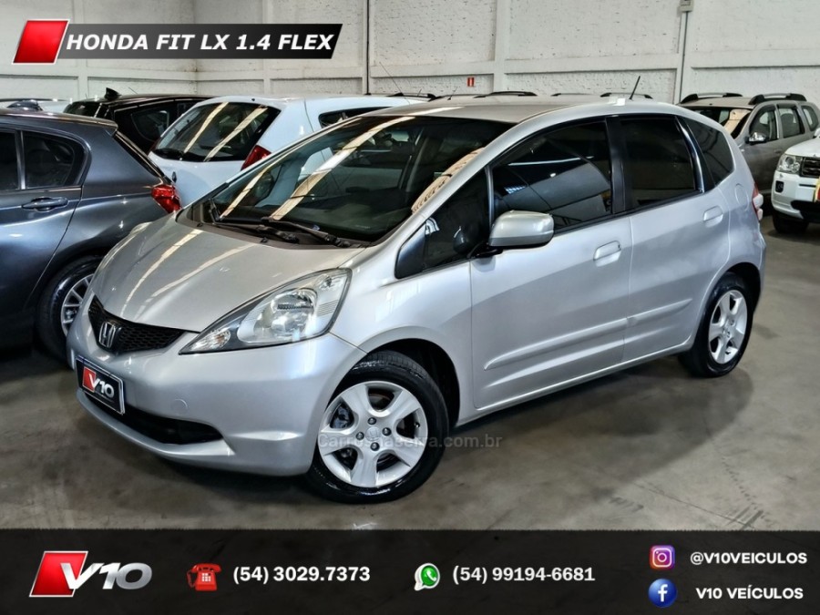 HONDA - FIT - 2010/2011 - Prata - R$ 48.900,00
